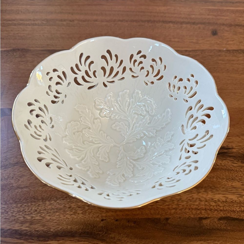 Lenox 24K Gold Trim Bowl